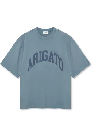Axel Arigato Homme, Tops, Bleu, Taille: M Link Washed T-Shirt
