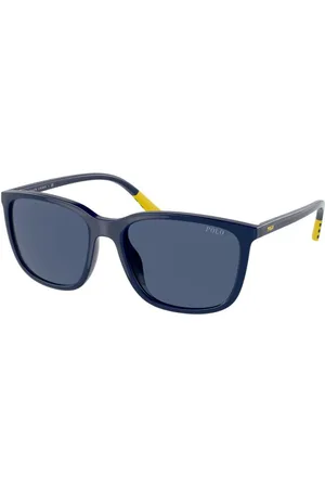 Ralph Lauren Homme, Accessoires, Bleu, Taille: ONE Size Lunettes de soleil en acétate