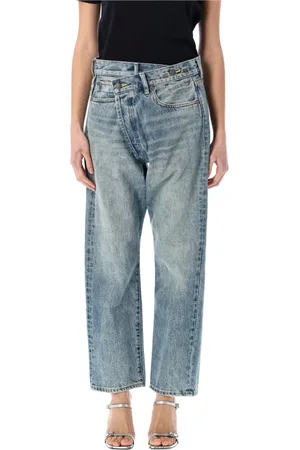 R13 Femme, Jeans, Bleu, Taille: W27 Lena Crossover Jeans