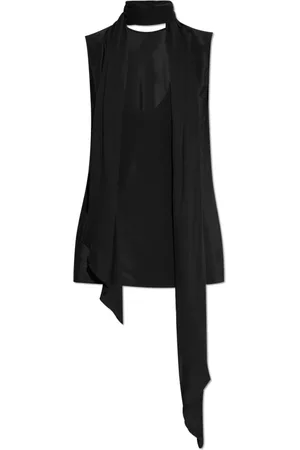 Helmut Lang Femme, Tops, Noir, Taille: 42 FR Top à Nouer