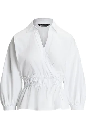 Ralph Lauren Femme, Blouses et Chemises, Blanc, Taille: 38 FR Blouse