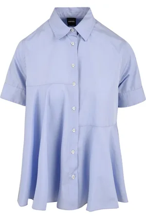 Aspesi Femme, Blouses et Chemises, Bleu, Taille: 40 FR Chemise Femme Celeste