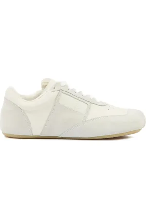 Maison Margiela Femme, Chaussures, Blanc, Taille: 38 EU Baskets Blanches avec Motif Signature