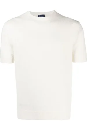 DRUMOHR Homme, Tops, Blanc, Taille: 2XL T-shirts et Polos Blancs