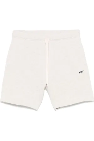 Autry Homme, Shorts, Blanc, Taille: L Short avec taille élastiquée