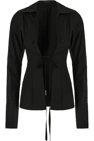 ANN DEMEULEMEESTER Femme, Blouses et Chemises, Noir, Taille: 40 FR Chemise Camicie
