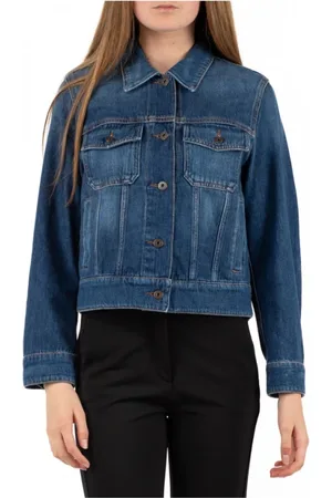 Max Mara Femme, Vestes, Bleu, Taille: 40 FR Veste en denim pour le week-end