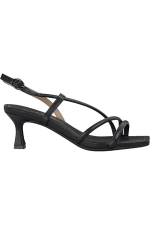 Alma en Pena Femme, Chaussures, Noir, Taille: 37 EU Mini talon sandale