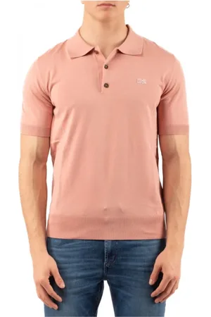 Dsquared2 Homme, Tops, Rose, Taille: M Polo Élégant