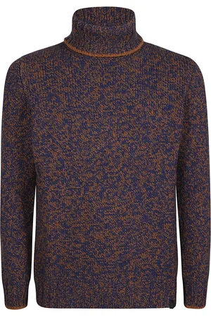 FAY Homme, Pulls, Brun, Taille: S Turtle Neck Sweater