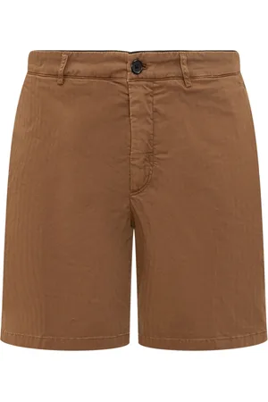 DEPARTMENT FIVE Homme, Shorts, Brun, Taille: W31 Shorts avec fermeture bouton et zip et poches