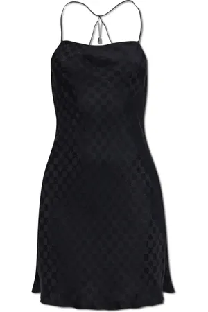 AMIRI Femme, Robes, Noir, Taille: 36 FR Robe spaghetti straps