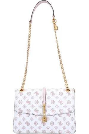 Guess Femme, Sacs, Blanc, Taille: ONE Size Sac épaule en Ecopelle