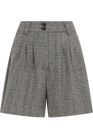 Golden Goose Femme, Shorts, Gris, Taille: 36 FR Wool Leilan Short