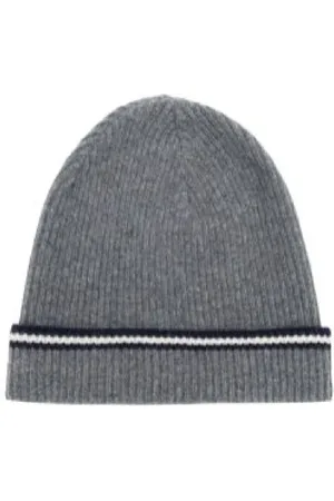Bally Homme, Accessoires, Gris, Taille: ONE Size Chapeau Décontracté Gris en Laine