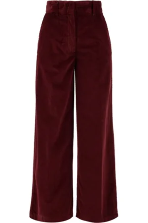 Aspesi Femme, Pantalons, Brun, Taille: 36 FR Pantalon large