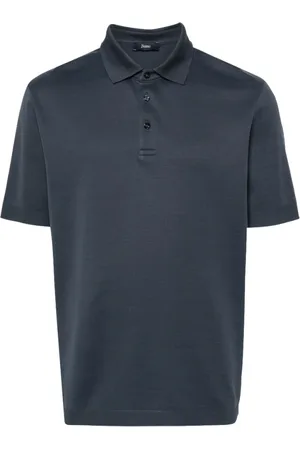 HERNO Homme, Tops, Bleu, Taille: M Polo Chemises