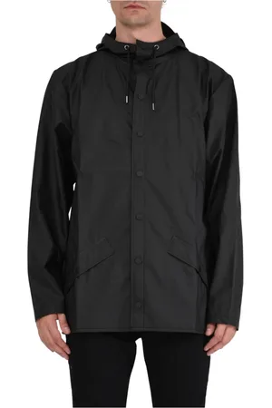 Rains Homme, Manteaux, Noir, Taille: S Parkas