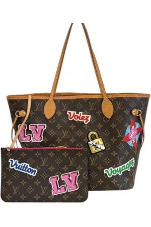 LOUIS VUITTON Femme, Pre-owned, Brun, Taille: ONE Size Pre-owned Toile cabas