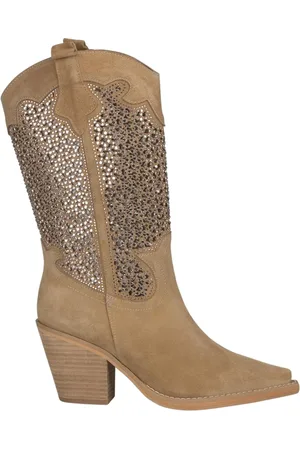 Alma en Pena Femme, Chaussures, , Taille: 37 EU Botte brillante ajourée