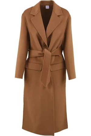 Aspesi Femme, Manteaux, Brun, Taille: 36 FR Manteau Ceinturé