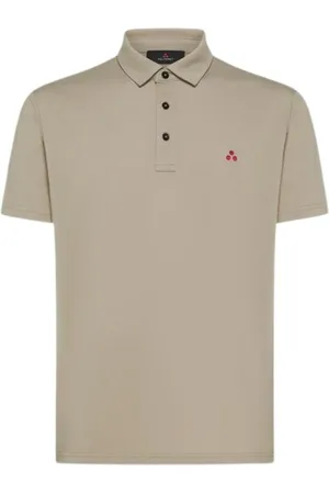Peuterey Homme, Tops, Gris, Taille: XL Beige Polo Mezzola 02