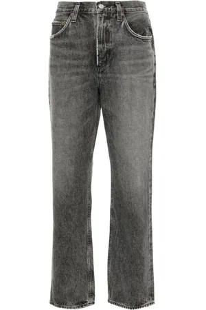 AGOLDE Femme, Jeans, Gris, Taille: W27 Valen J Denim Jeans