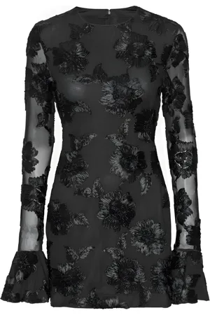 ROTATE Femme, Robes, Noir, Taille: 40 FR Mini-robe moulante