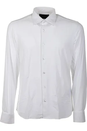 RRD Homme, Chemises, Blanc, Taille: S Chemise Oxford Blanche Coupe Slim