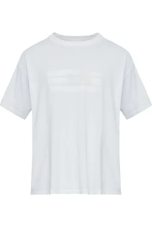 Maison Margiela Homme, Tops, Blanc, Taille: 2XL T-shirt blanc à col rond