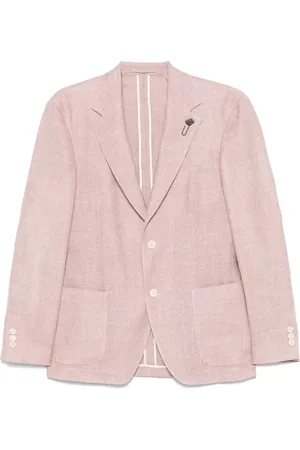 LARDINI Homme, Vestes, Rose, Taille: M Veste Rose avec Boutons Avant