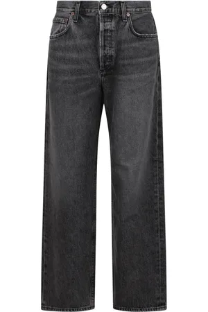 AGOLDE Femme, Jeans, Gris, Taille: W29 Jean Baggy Taille Basse