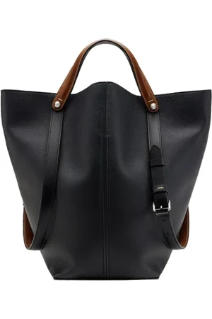 Maison Margiela Femme, Sacs, Noir, Taille: ONE Size Sac à main noir/marron Fabriqué en Italie