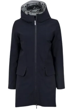 RRD Femme, Manteaux, Noir, Taille: 42 FR Élégante Veste Parka d`Hiver