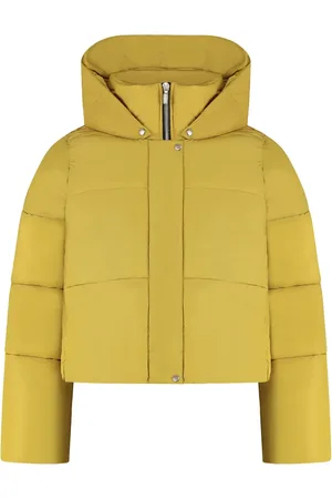 Rhude Homme, Vestes, Vert, Taille: S Doudoune à Capuche Rembourrée