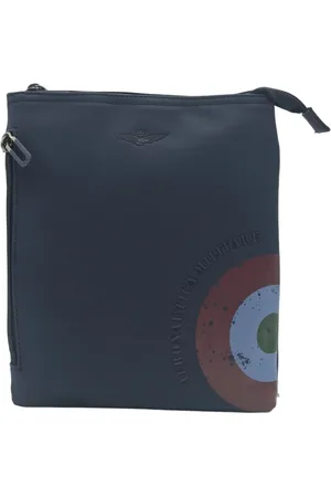 Aeronautica Militare Homme, Sacs, Bleu, Taille: ONE Size Sac bandoulière Runway Am-551