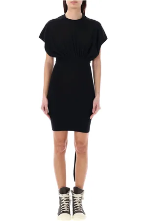 Rick Owens Femme, Robes, Noir, Taille: 40 FR Robe Mini Tommy S/M Cintrée