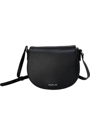 Replay Femme, Sacs, Noir, Taille: ONE Size Sac Bandoulière Noir Uni