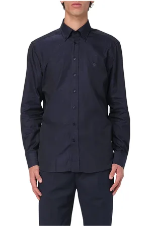 Etro Homme, Chemises, Bleu, Taille: 2XL Chemise Roma Logo