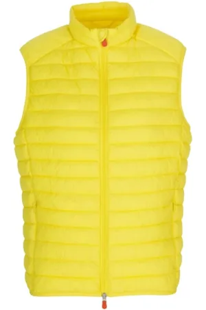 save the duck Homme, Vestes, Jaune, Taille: 5XL Giga14 Adam Vest