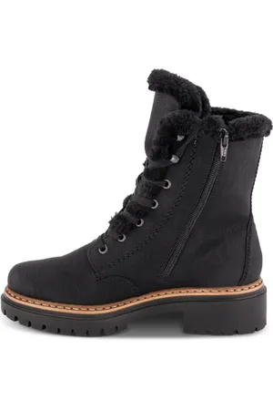 Rieker Femme, Chaussures, Noir, Taille: 40 EU Bottes d`hiver avec technologie Antistress