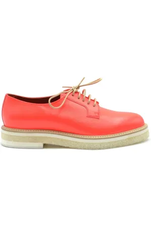 santoni Femme, Chaussures, , Taille: 36 EU Chaussures Plates à Lacets Corail