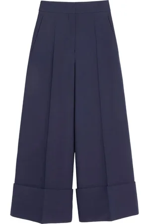 VALENTINO GARAVANI Femme, Pantalons, Bleu, Taille: 40 FR Pantalon Casual Élégant