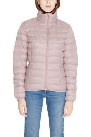 EA7 Femme, Vestes, Violet, Taille: 36 FR Veste Nylon Femme Collection Automne/Hiver