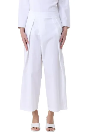 LIVIANA CONTI Femme, Pantalons, Blanc, Taille: 36 FR Pantalon Blanc pour Femme