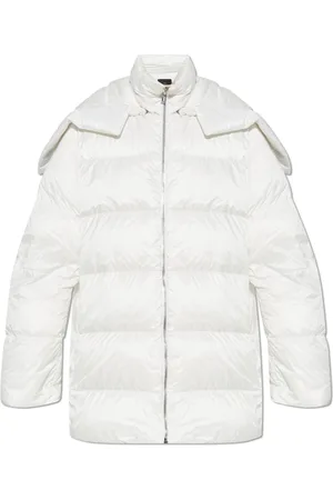 Rick Owens Unisex, Vestes, Blanc, Taille: M Doudoune