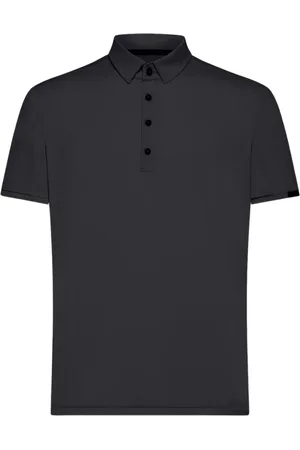 RRD Homme, Tops, Bleu, Taille: M Oxford Logo Polo Elasticizzata