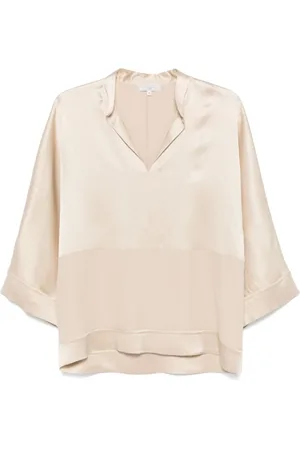 ANTONELLI Femme, Blouses et Chemises, , Taille: 40 FR T-shirts et Polos à Blocs de Couleur Col en V