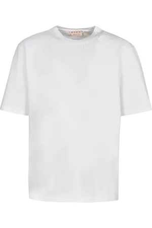 Marni Homme, Tops, Blanc, Taille: M Collection de T-shirts et Polos élégants
