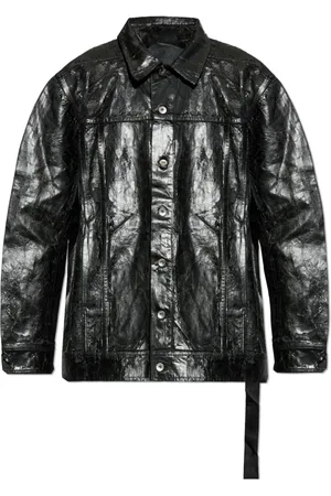 Rick Owens Homme, Vestes, Noir, Taille: L Veste de travail Jumbo